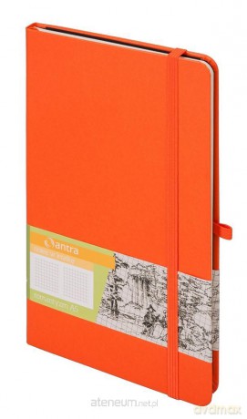 Notes A5 Kratka Romantyzm Pomarańczowy