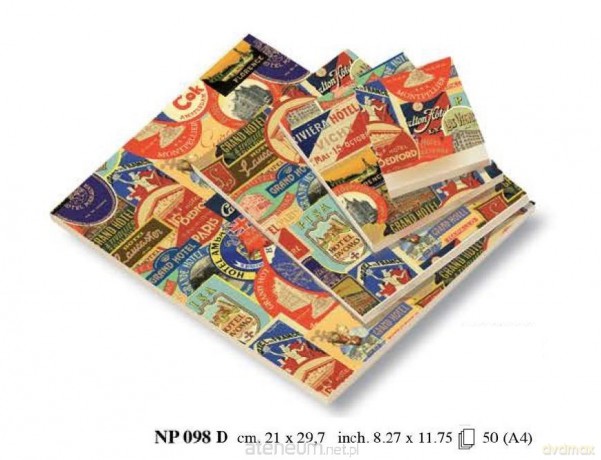 Notes ozdobny A4 BR NP 098 D