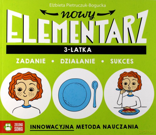 Nowy elementarz 3-latka - Elżbieta Pietruczuk-Bogucka [KSIĄŻKA]
