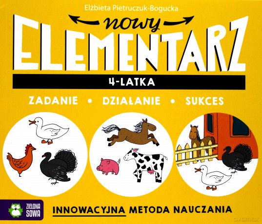 Nowy elementarz 4-latka - Elżbieta Pietruczuk-Bogucka [KSIĄŻKA]