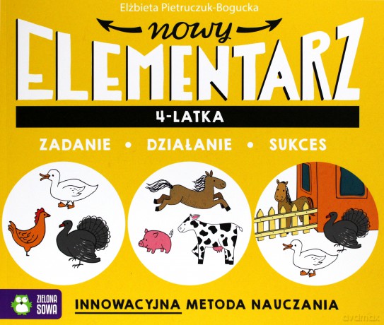 Nowy elementarz 4-latka - Elżbieta Pietruczuk-Bogucka [KSIĄŻKA]