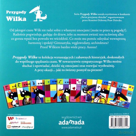 O Wilku, który miał humory - Orianne Lallemand [KSIĄŻKA]