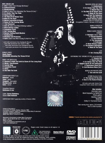 Carpathian Forest: We're Going To Hollywood For This - Live Perversions  [CD]+[DVD]