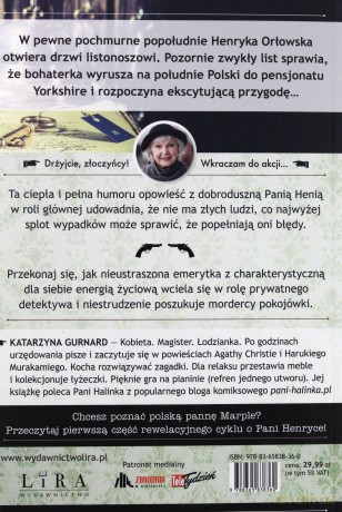 Pani Henryka i morderstwo w pensjonacie - Katarzyna Gurnard [KSIĄŻKA]