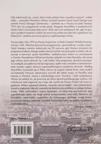 Paryż 1919. Sześć miesięcy, które zmieniły świat - Margaret Macmillan [KSIĄŻKA]