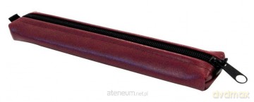 Piórnik PA457 mini ekoskóra Wiśnia