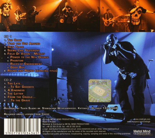 Credo: This Is What We Do - Live In Poland (Limited To 1000 Copies) (digipack) [CD]