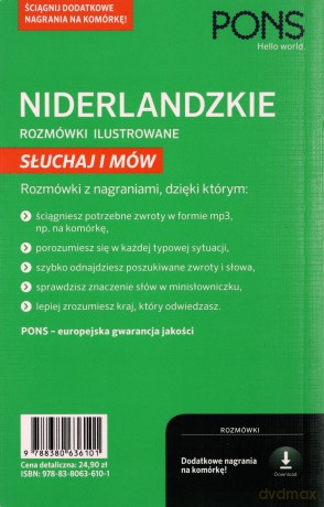Rozmówki ilustrowane. Słuchaj i mów - niderlandzki [KSIĄŻKA]