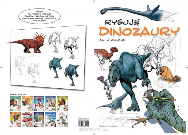 Rysuję. Rysuję Dinozaury [KSIĄŻKA]