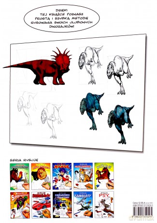 Rysuję. Rysuję Dinozaury [KSIĄŻKA]