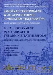 Samorząd terytorialny. W 20 lat po reformie... [KSIĄŻKA]