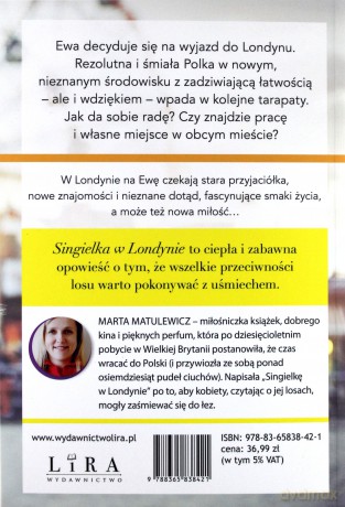 Singielka w Londynie - Marta Matulewicz [KSIĄŻKA]