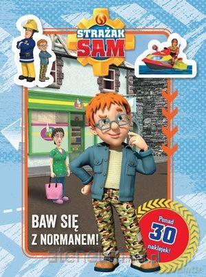 Strażak Sam. Baw się z Normanem! Kolorowanka z zadaniami [KSIĄŻKA]