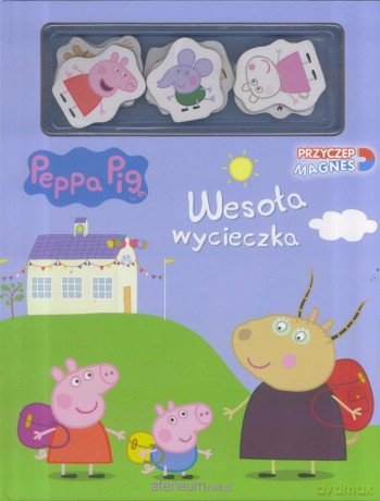 Świnka Peppa. Przyczep magnes. Wesoła wyczieczka [KSIĄŻKA]