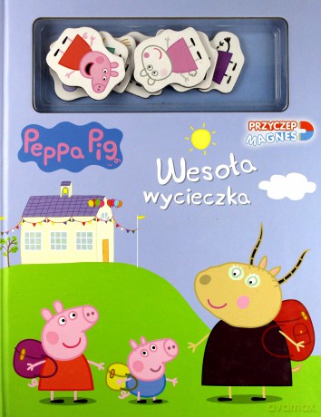 Świnka Peppa. Przyczep magnes. Wesoła wyczieczka [KSIĄŻKA]