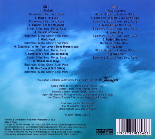 Deep Purple: Live Encounters (Remastered + Bonus Track) (digipack) [2CD]