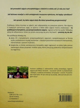 Tuptaj, maluszku. Zajęcia muzyczne dla grup - Miłosz Konarski [KSIĄŻKA]