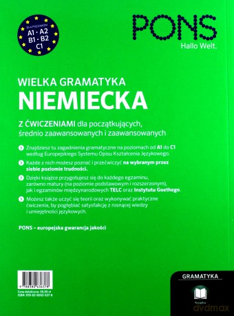 Wielka gramatyka niemiecka z ćwiczeniami [KSIĄŻKA]