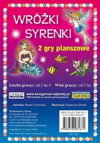 Wróżki- Syrenki [GRA PLANSZOWA]