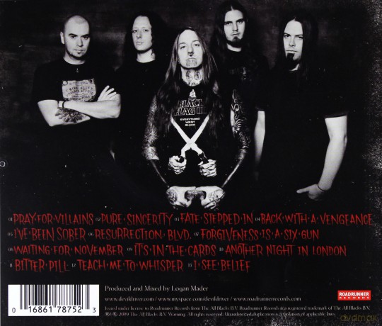 Devil Driver: Pray For Villains [CD]