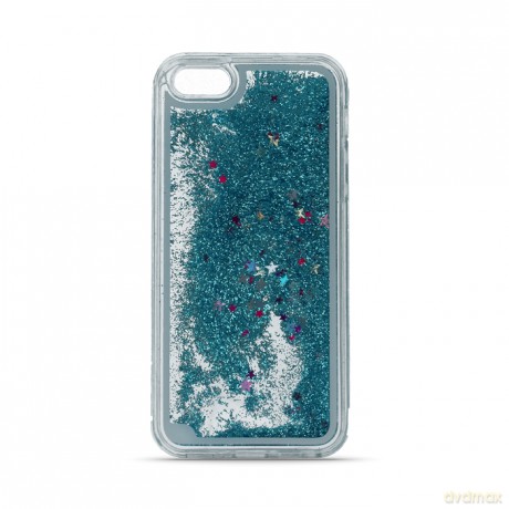 Nakładka Liquid Glitter TPU do Samsung J5 2016 J510 niebieska