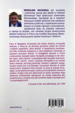 Dobro dziecka jako przedmiot troski społecznej - Magdalena Arczewska [KSIĄŻKA]
