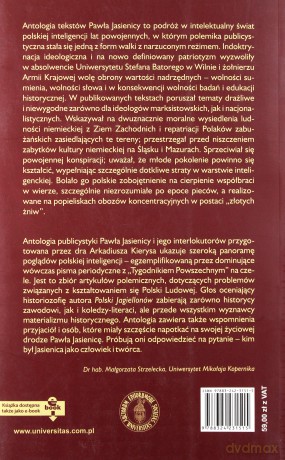 Historia to nie dziwka. Antologia tekstów Pawła Jasienicy, jego interlokutorów i recenzentów - Arkadiusz red. Kierys [KSIĄŻKA]