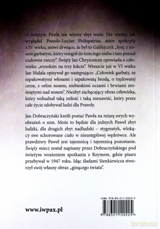 Święty miecz - Jan Dobraczyński [KSIĄŻKA]