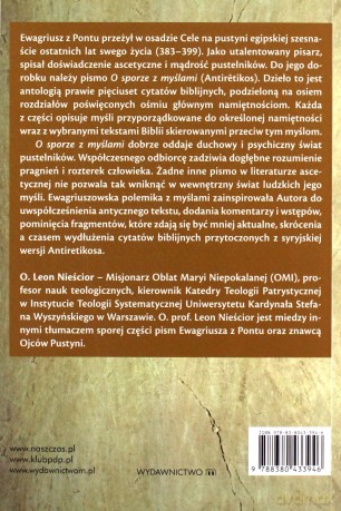 W sporze ze złymi myślami. Lektura Ewagriusza z Pontu dzisiaj - Omi Leon Nieścior [KSIĄŻKA]