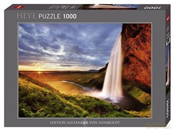 HEYE 1000 el. Islandia wodospad [PUZZLE]