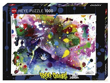 HEYE 1000 el. Magiczne kolory Kotek [PUZZLE]