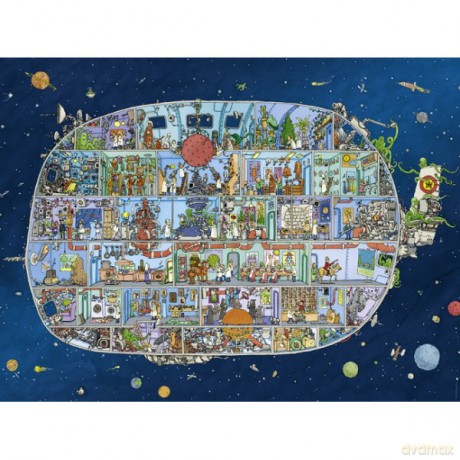HEYE 1500 el. Statek kosmiczny [PUZZLE]