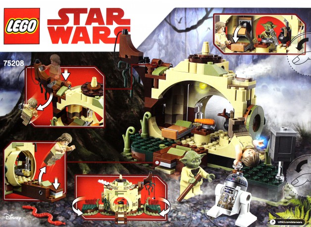 LEGO Star Wars Chatka Yody (Gwiezdne Wojny) (75208) [KLOCKI]