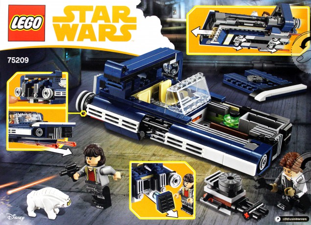 LEGO Star Wars Han Solo Zeus Chariot (Gwiezdne Wojny) (75209) [KLOCKI]
