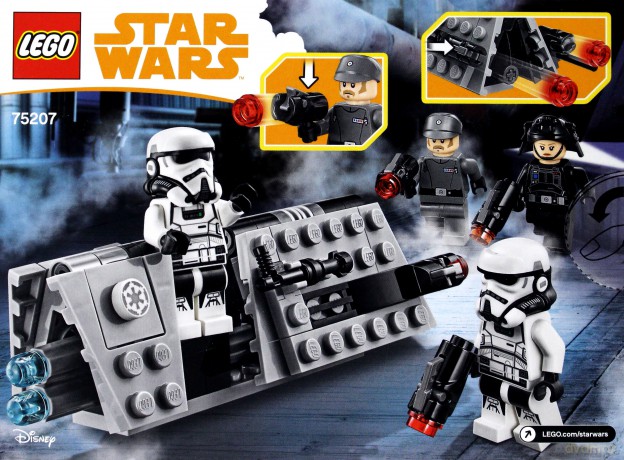 LEGO Star Wars Imperialny patrol (Gwiezdne Wojny) (75207) [KLOCKI]