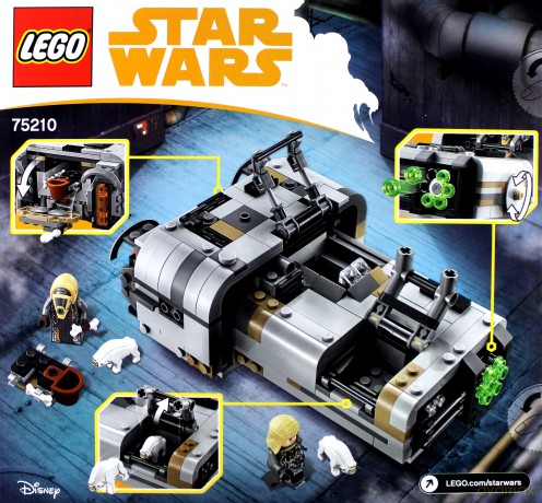 LEGO Star Wars Śmigacz Molocha (Gwiezdne Wojny) (75210) [KLOCKI]