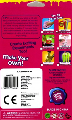 Zestaw Slime Tęcza 3 kolory