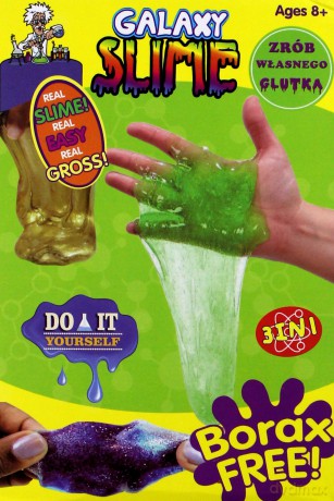 Zestaw Slime z brokatem 4 kolory