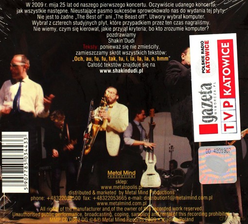 Irek Dudek (Shakin' Dudi): 25 Na 25 (digipack) [CD]