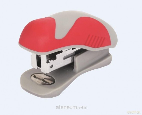 Zszywacz Alfa czerwony 15 kartek