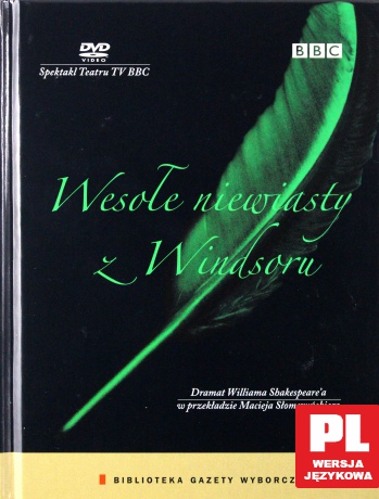 Spektakl Teatru TV: Wesołe niewiasty z Windsoru (BBC) (booklet) [DVD]