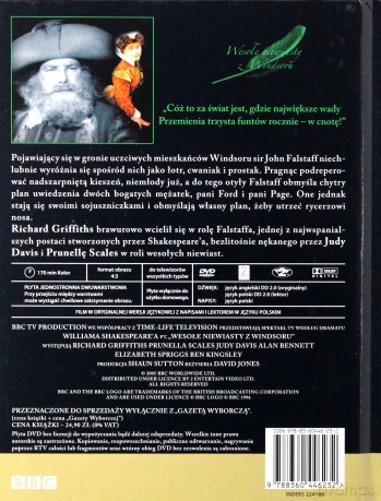 Spektakl Teatru TV: Wesołe niewiasty z Windsoru (BBC) (booklet) [DVD]