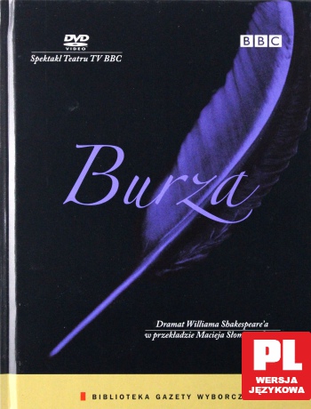 Spektakl Teatru TV: Burza (BBC) (booklet) [DVD]
