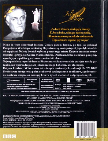 Spektakl Teatru TV: Juliusz Cezar (BBC) (booklet) [DVD]