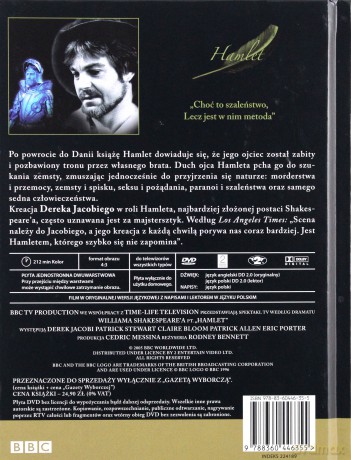 Spektakl Teatru TV: Hamlet (BBC) (booklet) [DVD]