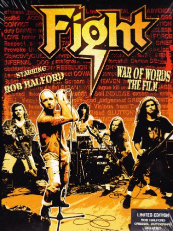 Fight: War Of Words - The Film (Limited Numbered Edition With Rob Halford's Autograph) [CD]+[DVD]