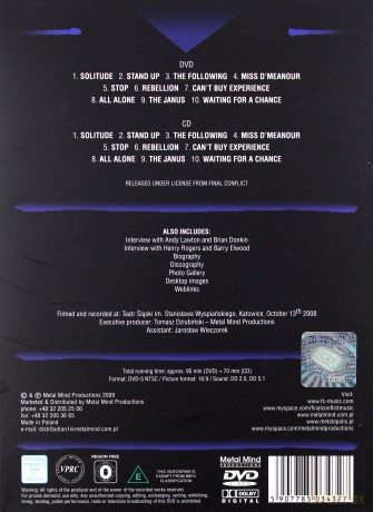 Final Conflict: Another Moment In Time  Limited Edition [CD]+[DVD]