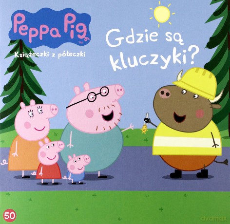 Gdzie są kluczyki. Świnka Peppa książeczki z półeczki (Tom 50) [KSIĄŻKA]