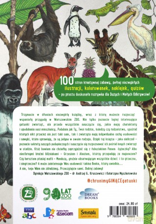 Idziemy do ZOO. Poznaj i pokoloruj naszych mieszkańców [KSIĄŻKA]