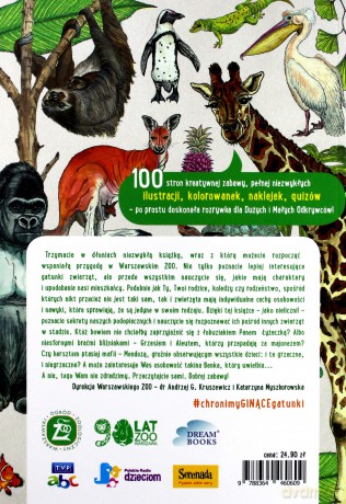 Idziemy do ZOO. Poznaj i pokoloruj naszych mieszkańców [KSIĄŻKA]